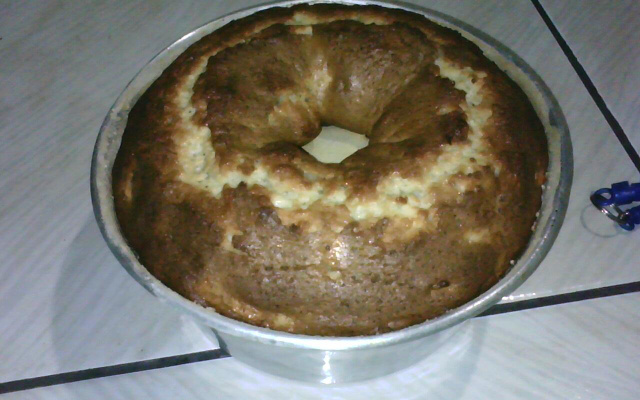 Bolo de maçã com canela