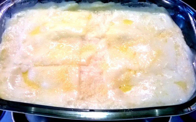 Frango ao creme de maionese no forno