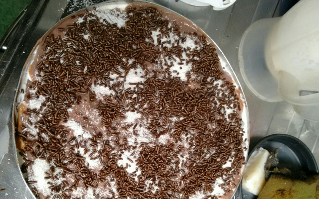 Pavê de chocolate simples e gostoso