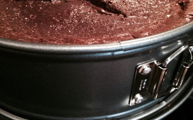 Bolo mousse de chocolate (sem glúten)