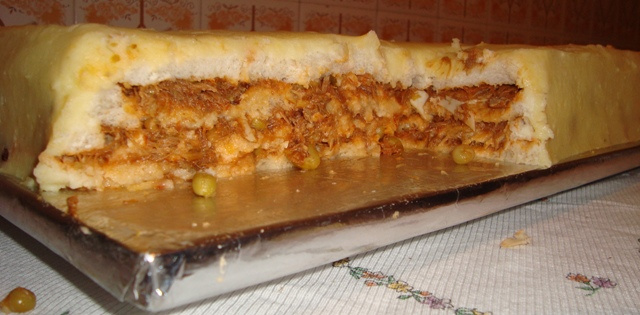 Bolo de festa salgado