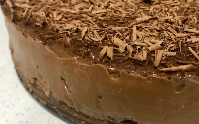 Cheesecake de chocolate