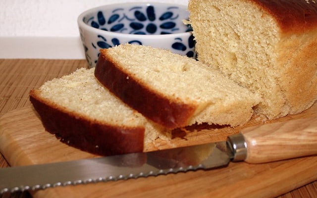 Pão caseiro rápido e fofo