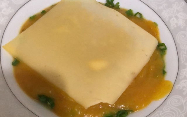 Purê de abóbora low carb