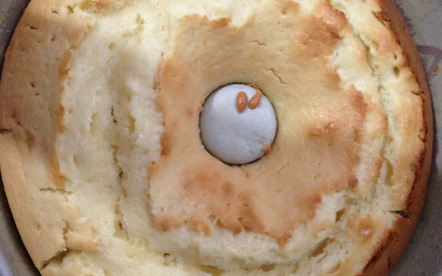 Bolo simples de liquidificador