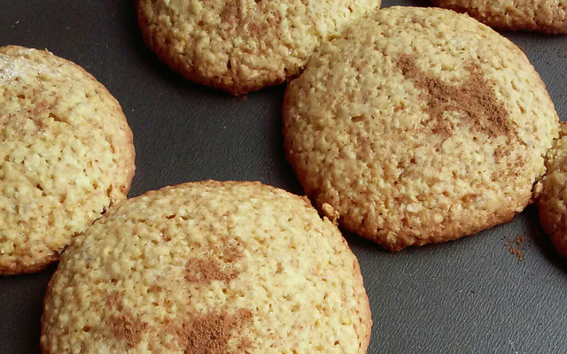 Biscoito de aveia e mel