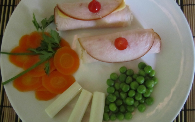 Peito de peru recheado