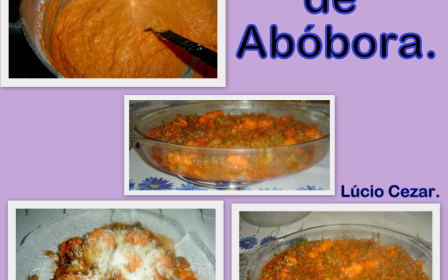 Nhoque de abóbora do Lúcio Cezar