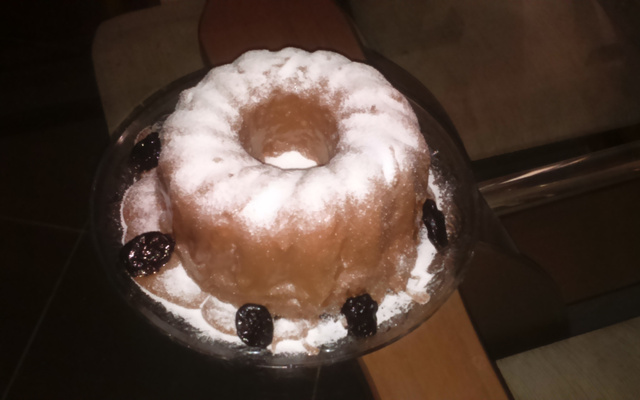 Bolo de ameixa da Mônica