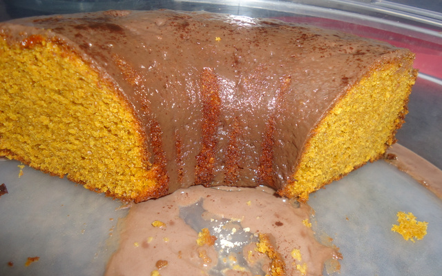 Bolo de cenoura com aveia integral