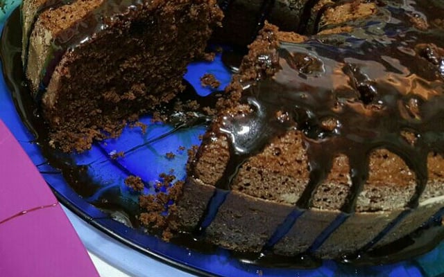 Bolo de chocolate fofinho