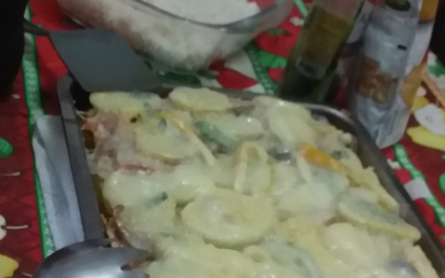 Filé de peixe da mamãe