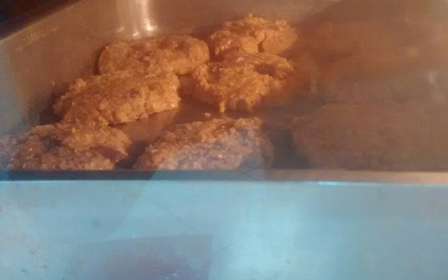 Biscoito de aveia com gotas de chocolate