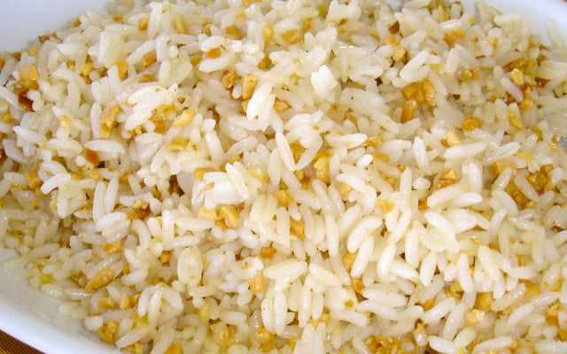 Arroz com nozes