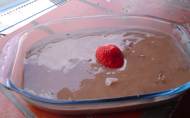 Escondidinho de morango