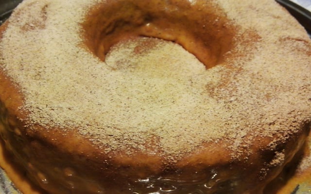 Bolo churros de liquidificador