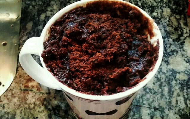 Bolo de caneca sem leite