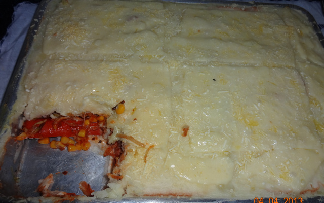 Cachorro quente de forno