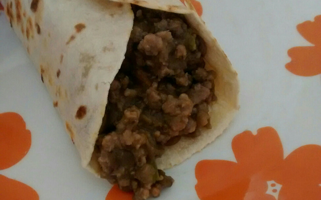 Lentilha com carne moída
