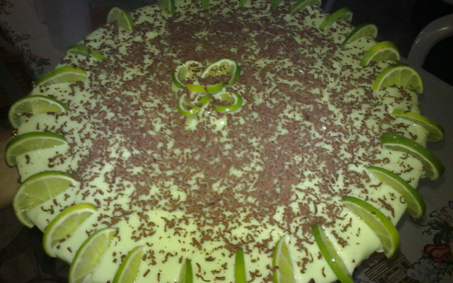 Torta de chocolate com limão