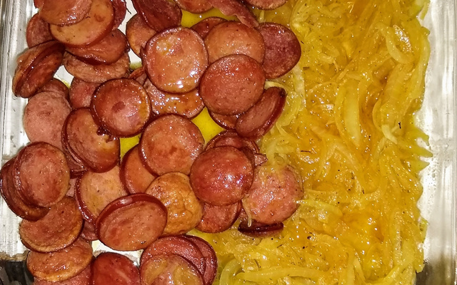 Calabresa acebolada especial