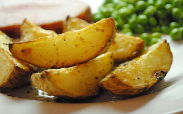 Batatas rústicas temperadas