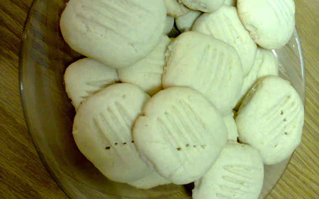 Amanteigados de coco