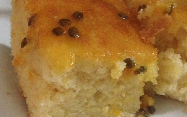 Bolo de maracujá – prático e gostoso