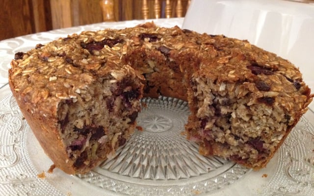 Bolo sem leite, sem farinha e sem açúcar