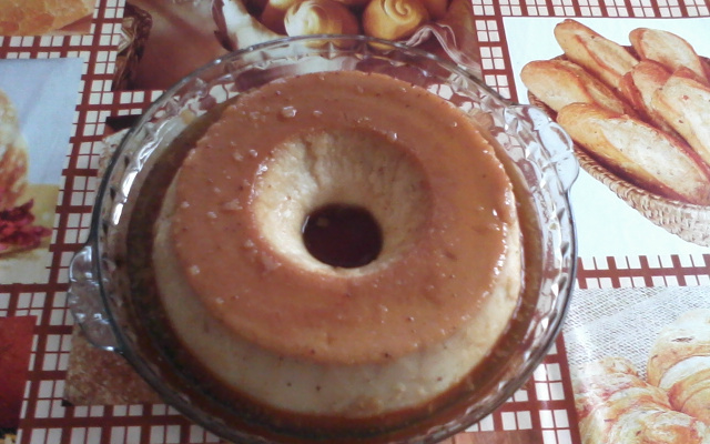 Pudim de pão especial (fica igual pudim de leite)