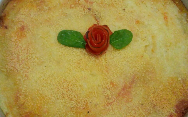 Escondidinho de carne moída