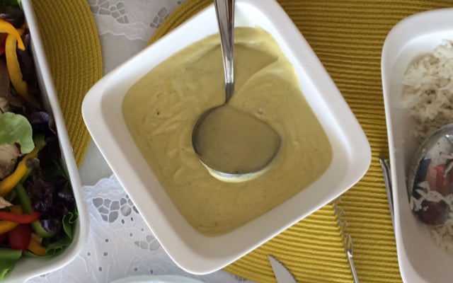 Purê de batata doce