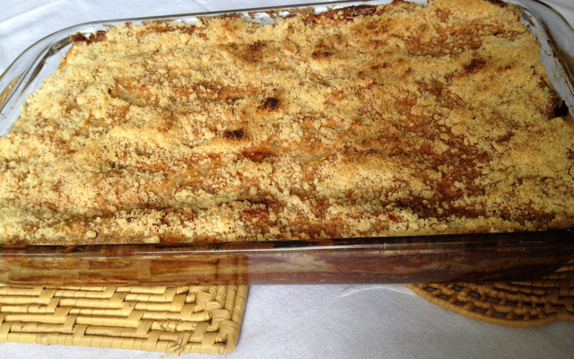 Cuca de banana da Tânia