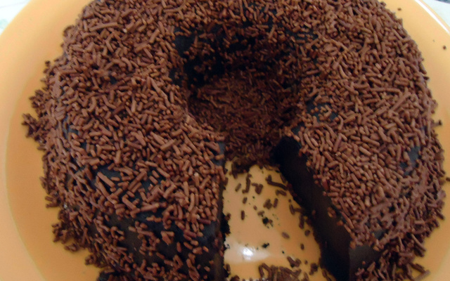 Brigadeirão (tipo pudim de chocolate delicioso)