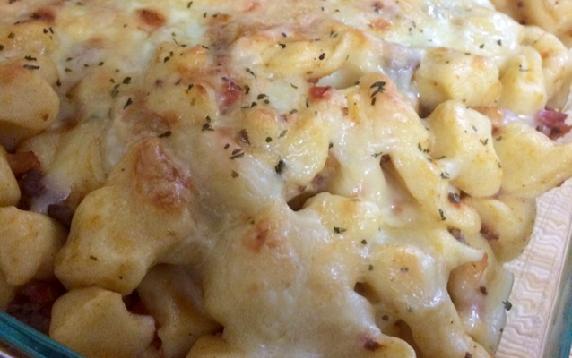 Nhoque perfeito com molho de bacon