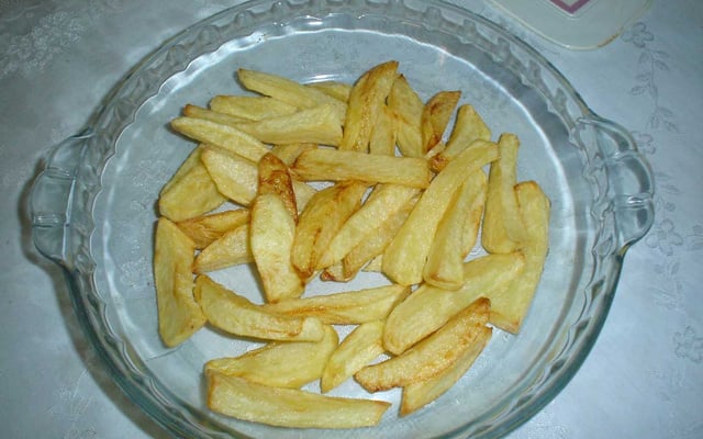 Batata frita sequinha
