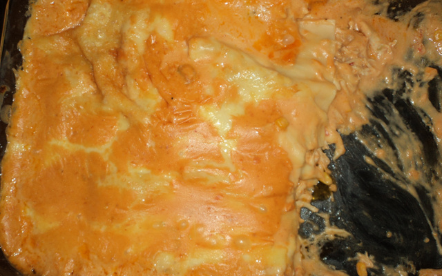 Lasanha de frango da Vó Zelça