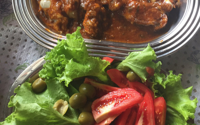 Bife a rolê especial de domingo