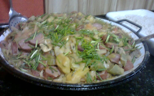 Entrevero de pinhão