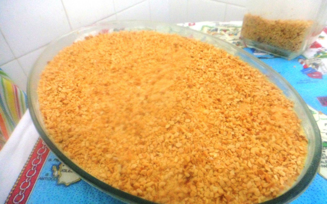 Pavê de amendoim