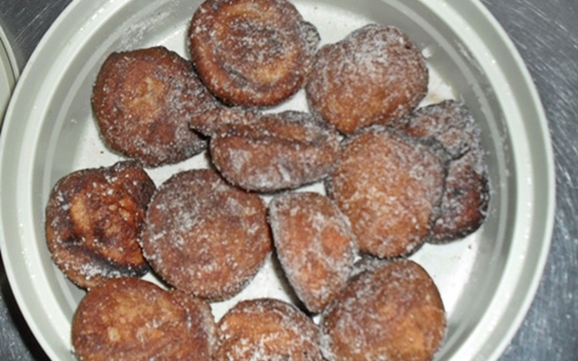 Bolinho de chuva de chocolate