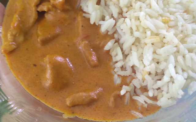 Estrogonofe de carne porco