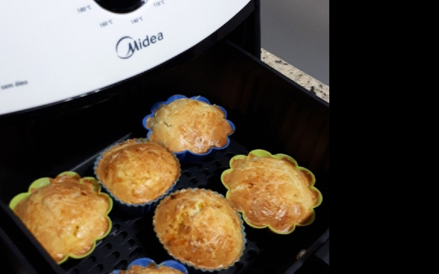 Tortinha de frango de liquidificador