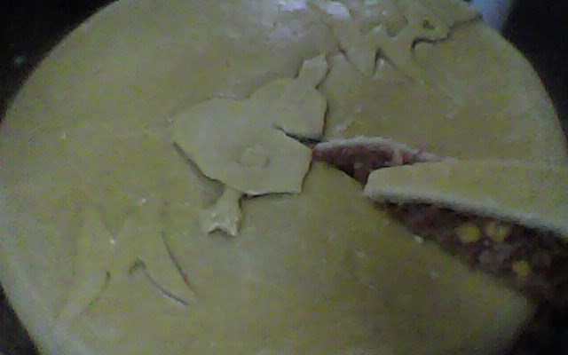 Torta salgada do amor