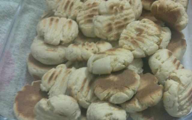 Bolachas de leite condensado