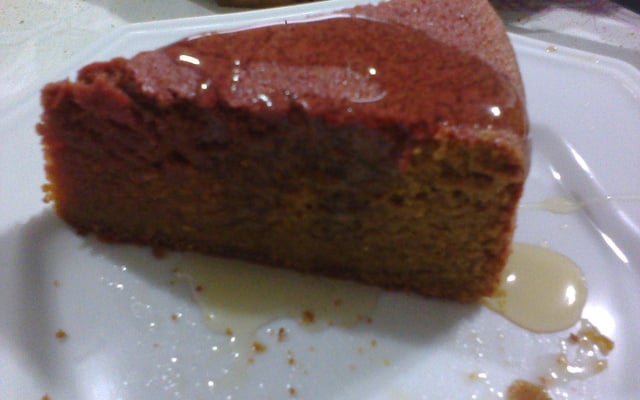 Bolo de beterraba e cenoura