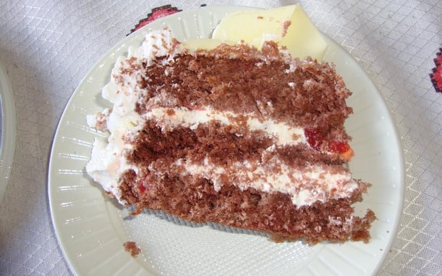 Mousse de chocolate branco