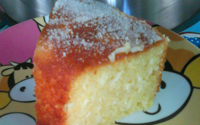 Bolo de farinha de milho