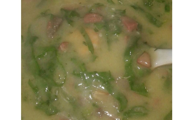Caldo de aipim à moda Cintia