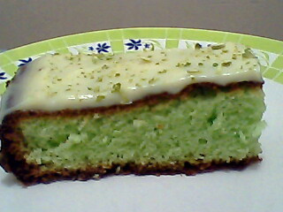 Bolo verde de limão